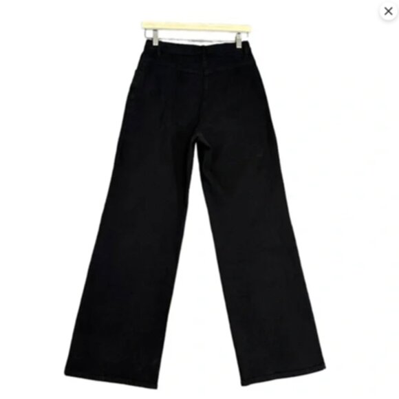 Aritzia | Wilfred Free | Entrance Wide Leg Pant in Black Size 6 - Picture 3 of 9